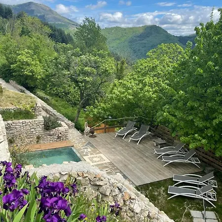 Les Vignals Gites Et Evenements Cevennes Arphy Exterior foto